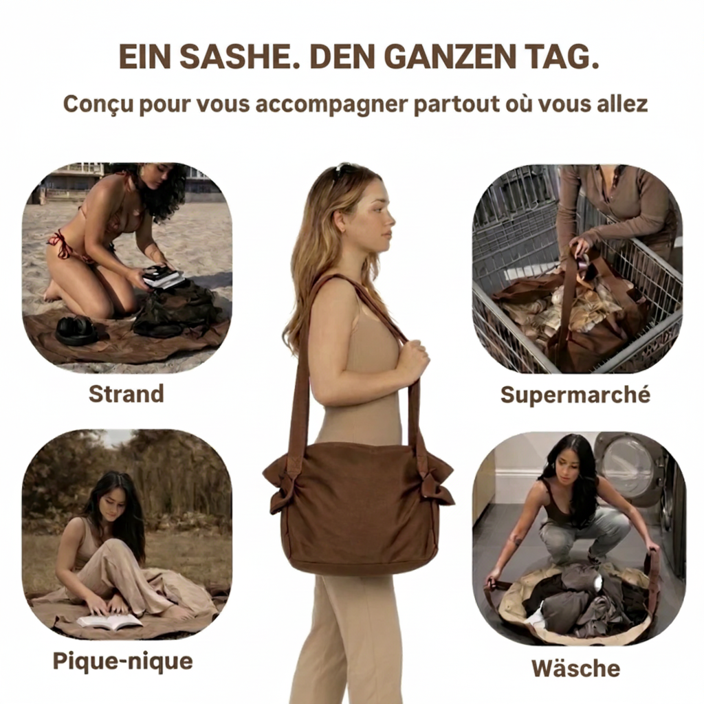 FlexiBag™ - Die intelligente 3-in-1-Tasche